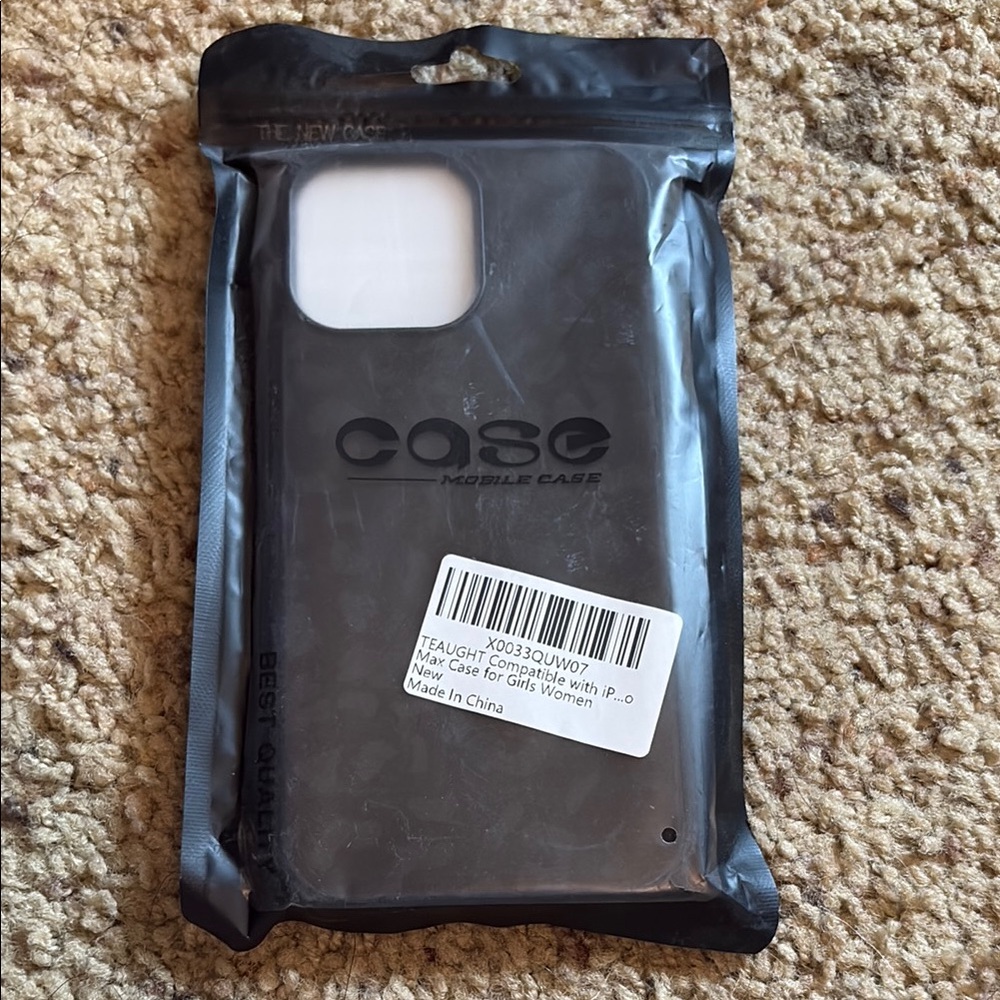Black Phone Case